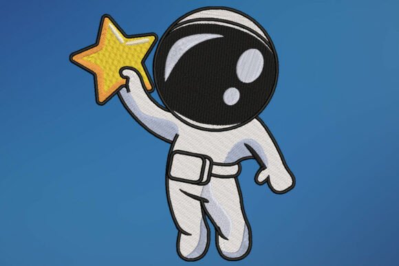 Astronaut Embroidery Design Review for Gifts