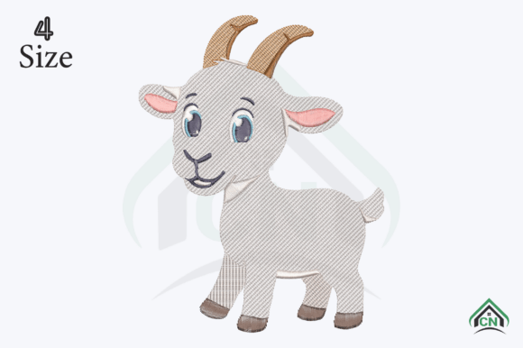 Cute Baby Goat Embroidery Design Review
