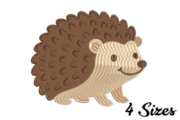 Cute Hedgehog Embroidery Design Review for Business Use