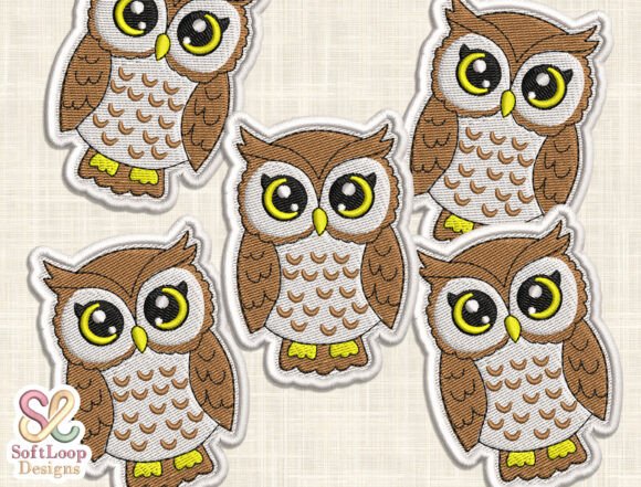 Cute Owl Patch Embroidery Design Review