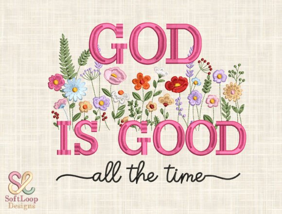 God is Good Embroidery Review