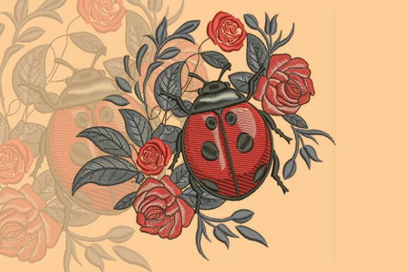 Ladybug Embroidery: A Designer’s Take for Boutique Apparel