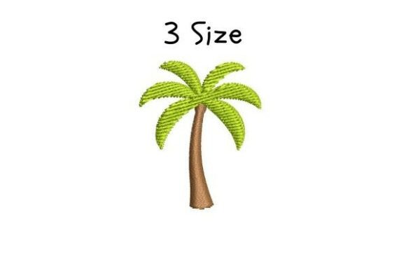 Palm Tree Embroidery Design: A Summer Staple for Craft Sellers